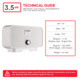 ATMOR 3500WATTS/120V 0.5GPM POINT-OF-USE ELECTRIC TANKLESS WATER HEATER