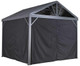 SOJAG CURTAINS FOR SANIBEL 10 X 10 FT BLACK - GAZEBO NOT INCLUDED