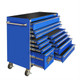 EXTREME TOOLS RX SERIES 55" 12-DRAWER ROLLER CABINET - BLUE