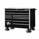 EXTREME TOOLS 55" 11-DRAWER PROFESSIONAL ROLLER CABINET W/ STAINLESS STEEL TOP - BLUE