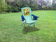 MARGARITAVILLE TENSION QUAD CHAIR - JUST ANOTHER DAY IN PARADISE - GREEN/BLUE
