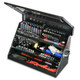 MONTEZUMA 30" X 15" PORTABLE STEEL TOOLBOX - BLACK