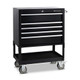 MONTEZUMA 30" 5-DRAWER UTILITY CART