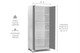 NEWAGE PRO SERIES 3.0 WHITE W/PLATINUM DOOR MULTI-USE LOCKER