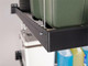 NEWAGE PRO SERIES 4 FT. X 8 FT. WALL MOUNTED STEEL SHELF - BLACK