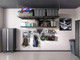 NEWAGE PRO SERIES 4 FT. X 8 FT. AND 2 FT. X 8 FT. WALL MOUNTED STEEL SHELF SET - BLACK