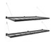 NEWAGE PRO SERIES 4 FT. X 8 FT. AND 2 FT. X 8 FT. WALL MOUNTED STEEL SHELF SET - BLACK