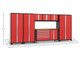 NEWAGE BOLD 3.0 RED 7 PC SET W/BAMBOO WORKTOP