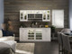 NEWAGE HOME BAR WHITE 8 PIECE CABINET SET - 21"