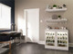 NEWAGE HOME BAR WHITE 5 PIECE CABINET SET - 21"
