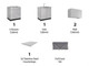 NEWAGE STAINLESS STEEL 5 PIECE OUTDOOR KITCHEN SINK SET WITH COUNTERTOPS & COVERS