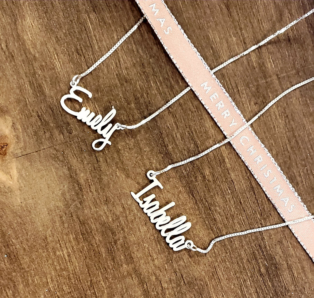 Personalized Bella Name Necklace by 