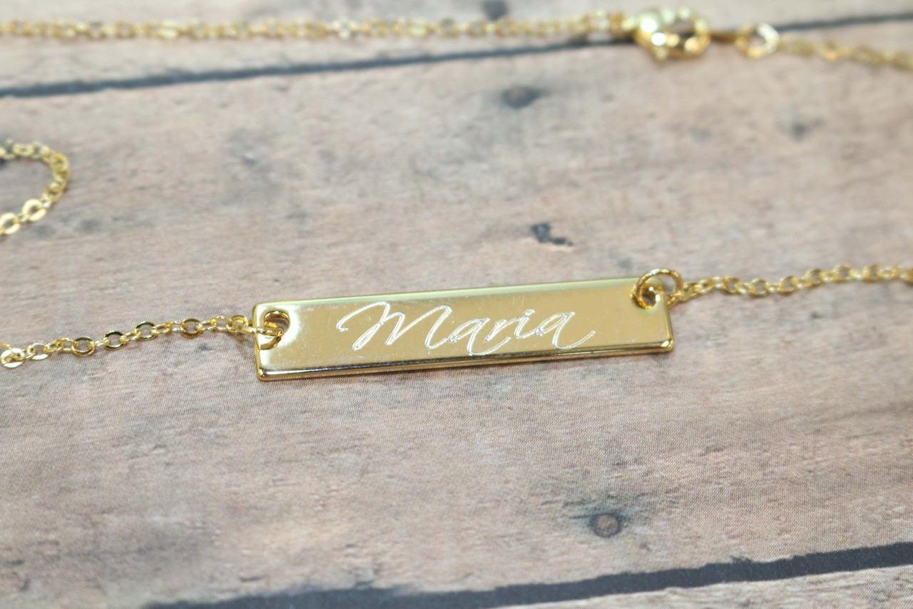 Where can I order a gold bar to be made with a custom design I
