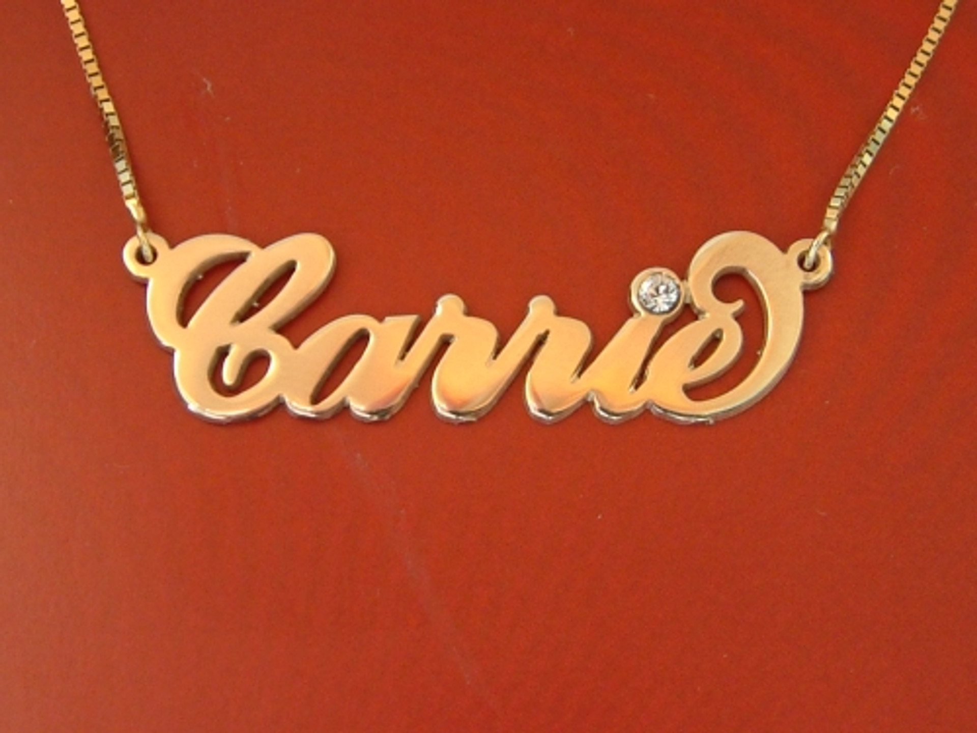 Carrie diamond necklace Clearance