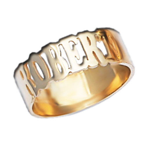 Personalized Name Ring pcr067