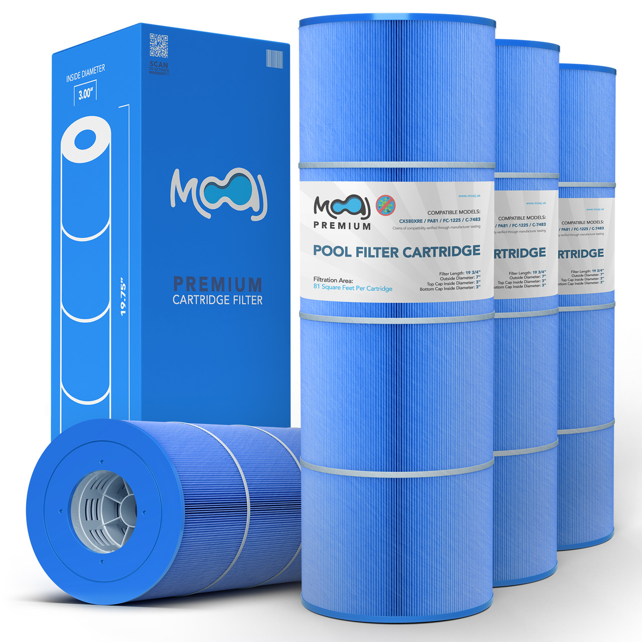Aladdin 18101 Pool Filter Cartridge Replacement - MJ1225