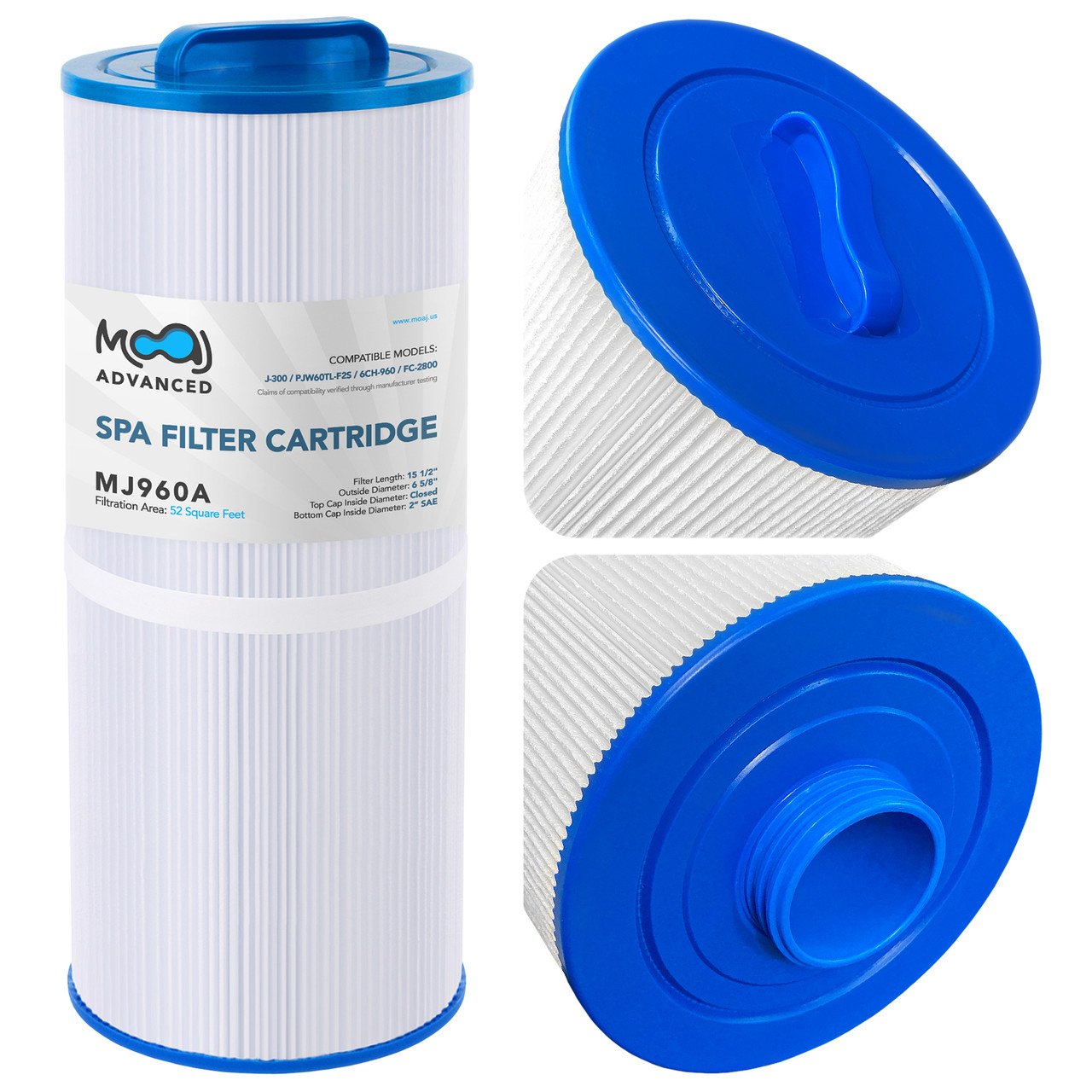 Thespian Vervolg kloon Jacuzzi J-435 Spa Filter Cartridge Replacement - MOAJ MJ960