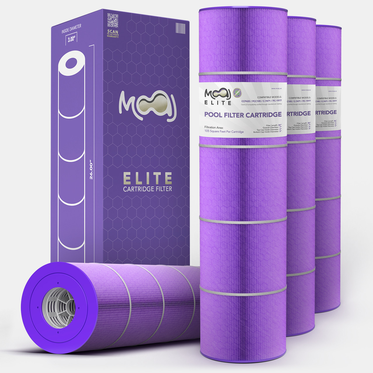 Jacuzzi J-CQ420 Pool Filter Cartridge Replacement