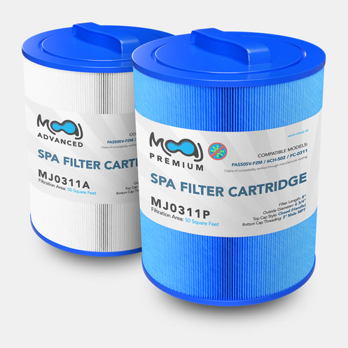 Pleatco PAS50 Spa Filter Cartridge Replacement - MOAJ MJ0311