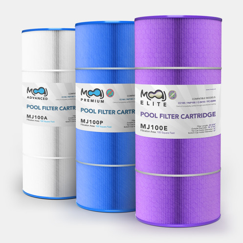 Sta-Rite Posi-Clear PCRP100 Pool Filter Cartridge Replacement - MOAJ MJ100