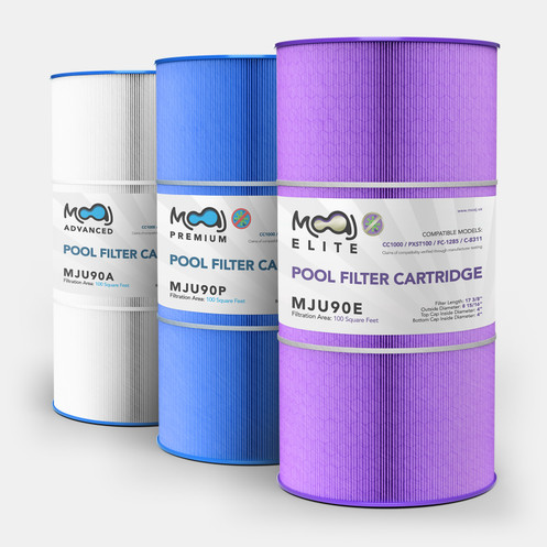 Pleatco PWWPC100 Pool Filter Cartridge Replacement - MOAJ MJU90