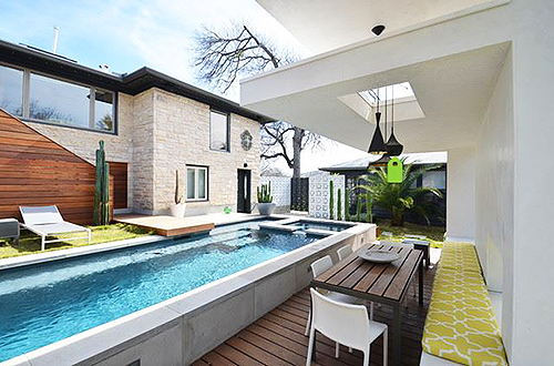 Modern Above Ground Swimming Pool