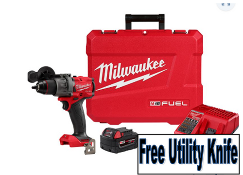 Milwaukee  M18 FUEL 1/2" Hammer Drill/Driver