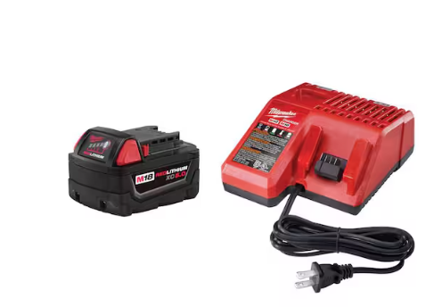 Compatible With All M18 Cordless Power Tools
Delivers long life and run time with fade-free power
Fuel gauge onboard: Displays remaining runtime