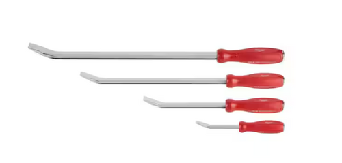 Milwaukee Pry Bar Set (4-Piece)