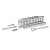 3/8 DR 56PC RATCHET SOCKET SET SAE METRIC