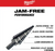 Milwaukee Tool #4 Step Drill Bit, 3/16" - 7/8" by 1/16"