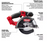 M18 FUEL 18V Lithium-Ion Brushless Cordless Metal Cutting 5-3/8 in. Circular Saw (Tool-Only) w/ Metal Saw Blade