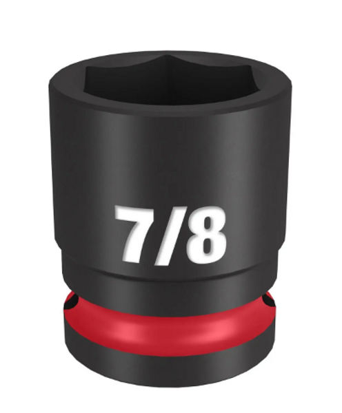 Milwaukee Tool SHOCKWAVE Impact Duty 1/2"Drive 7/8" Standard 6 Point Socket
