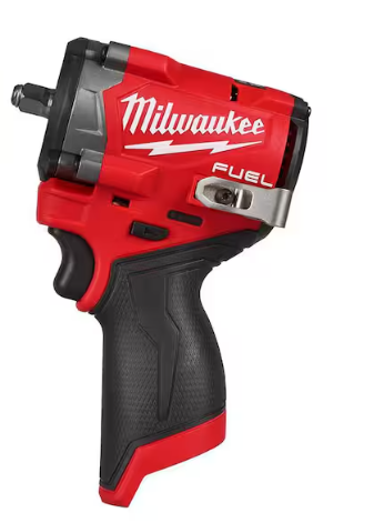 M12 FUEL 12V Lithium-Ion Brushless Cordless Stubby 3/8 in. Impact Wrench (Tool-Only)