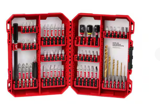 SHOCKWAVE Impact Duty Alloy Steel Screw Driver Bit Set (60-Piece)