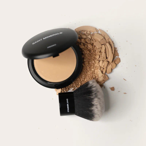 Our Saint Minerals® Pressed Mineral Foundation is perfect for those with oily skin or a preference for a matte finish.
This exceptional pressed mineral foundation provides impeccable coverage, as well as controlling excess oiling, giving you a fresh + shine-free complexion throughout the day.
The Saint Minerals® Pressed Mineral Foundation offers UVA+B protection, + is convenient for quick touch-ups.
Size: 14g
We have recently reviewed this range and have changed shade 01 and 02 around. If you have previously purchased (Prior to 17.11.23) shade 01 this will now be 02 and if you have previously purchased shade 02 this will now be shade 01.
The colour swatches below have been amended to reflect the change Our Saint Minerals® Pressed Mineral Foundation is perfect for those with oily skin or a preference for a matte finish.
This exceptional pressed mineral foundation provides impeccable coverage, as well as controlling excess oiling, giving you a fresh + shine-free complexion throughout the day.
The Saint Minerals® Pressed Mineral Foundation offers UVA+B protection, + is convenient for quick touch-ups.
Size: 14g
We have recently reviewed this range and have changed shade 01 and 02 around. If you have previously purchased (Prior to 17.11.23) shade 01 this will now be 02 and if you have previously purchased shade 02 this will now be shade 01.
The colour swatches below have been amended to reflect the change