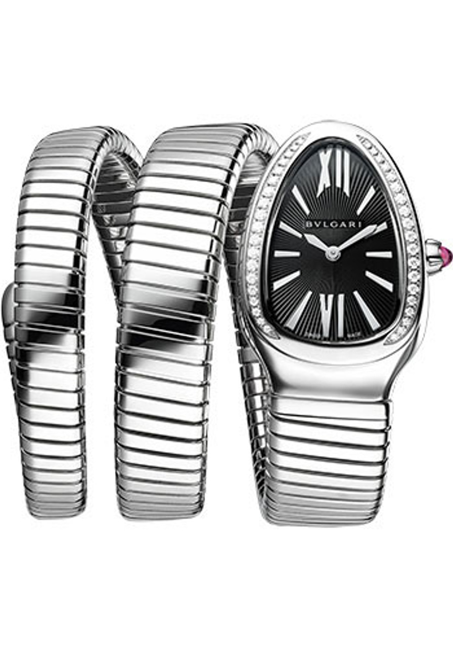 BVLGARI SERPENTI TUBOGAS Double Spiral Watch - Yamron Jewelers