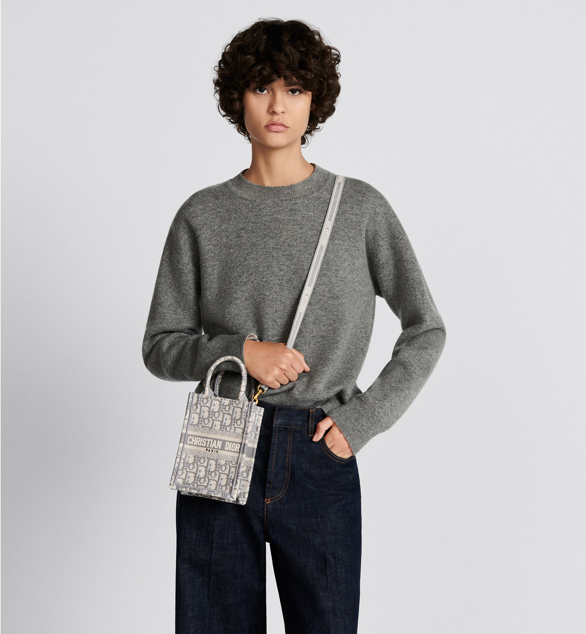 DIOR Book Tote Mini Phone Bag