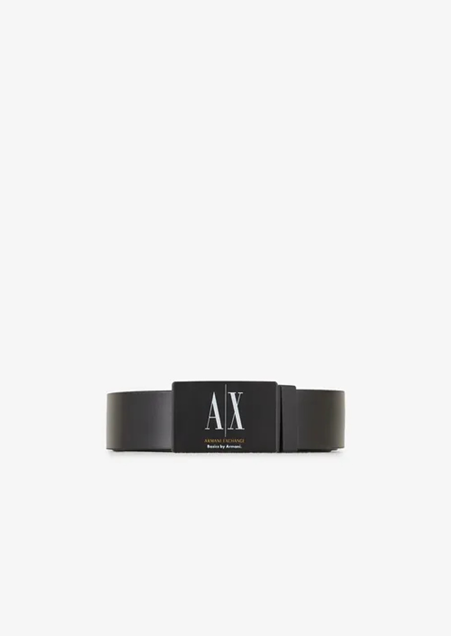 ARMANI EXCHANGE Hammered effect belt