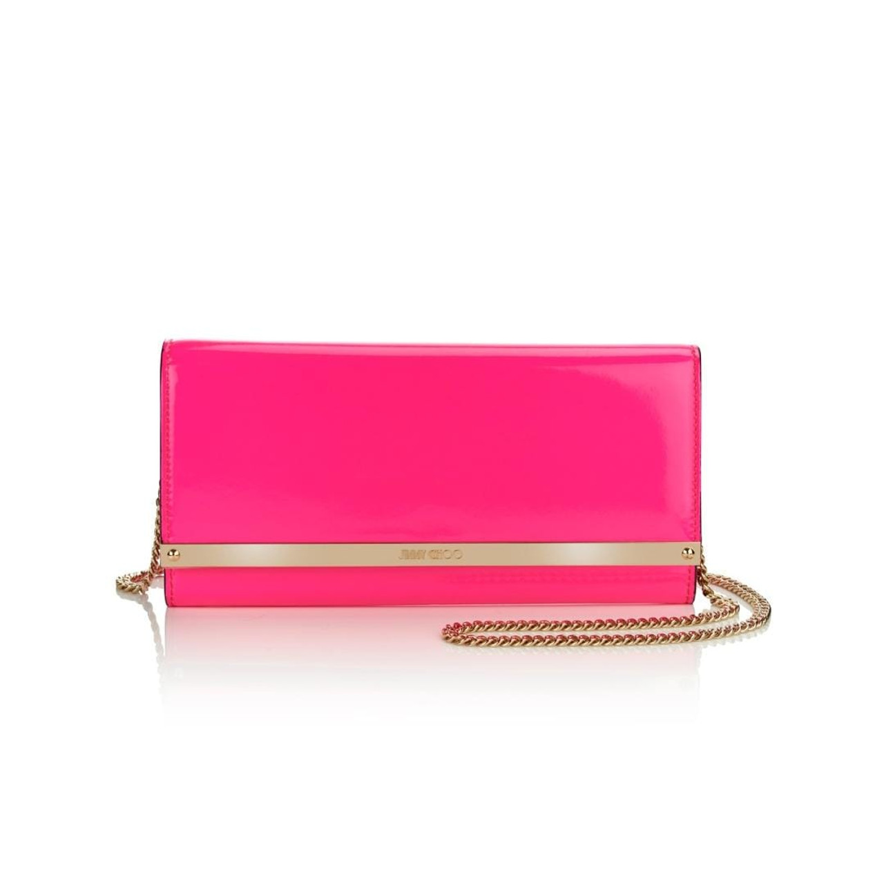 Jimmy Choo Pink Leather Rachel Shoulder Bag Jimmy Choo | TLC