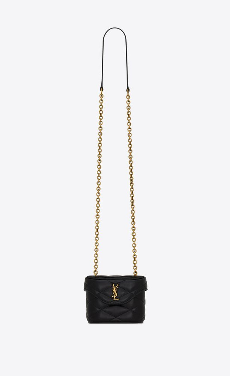 Black Solferino YSL-plaque leather shoulder bag | Saint Laurent | MATCHES UK