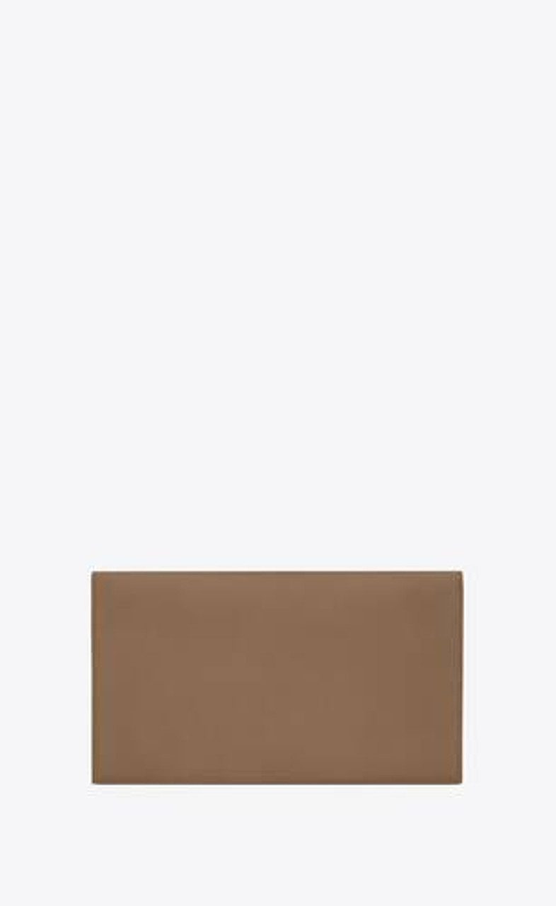Uptown Pouch In Grain De Poudre Embossed Leather