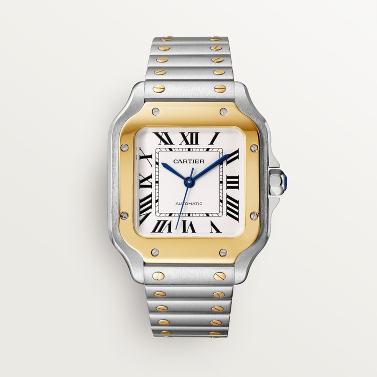 Amazon.com: Cartier Santos de Medium Automatic Ladies Watch WGSA0012 :  Clothing, Shoes & Jewelry