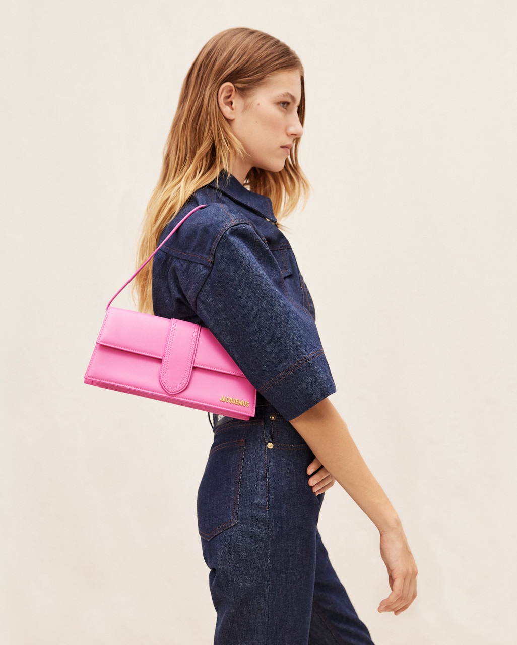 Jacquemus Le Bambino Long Shoulder Bag - Pink