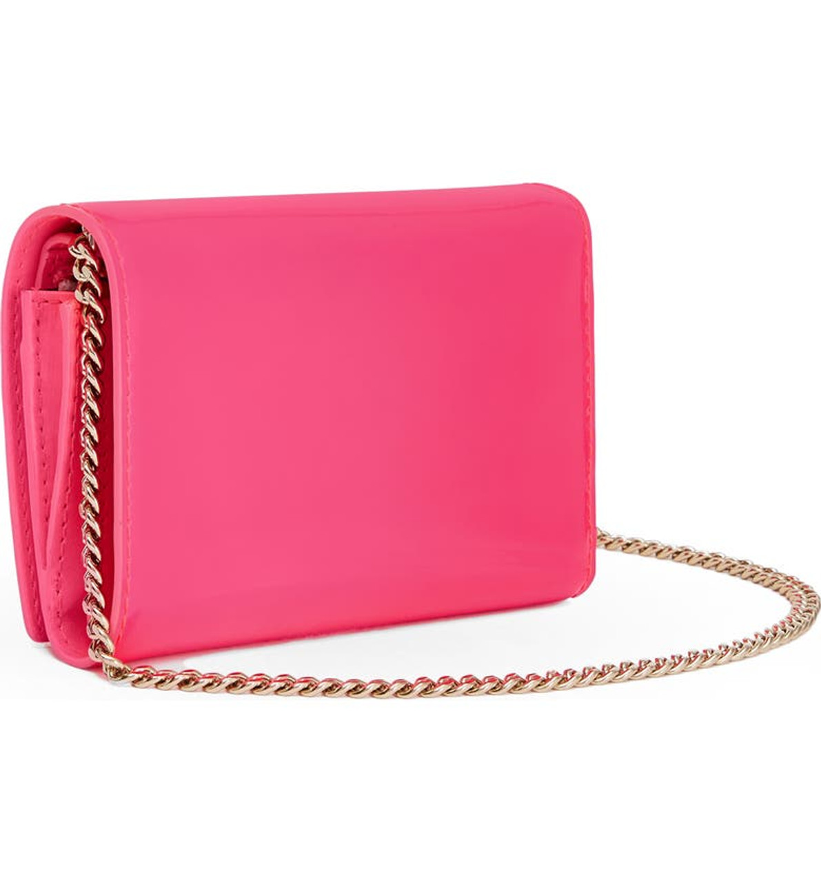 FURLA Circle Tri-Fold Chain Strap Crossbody