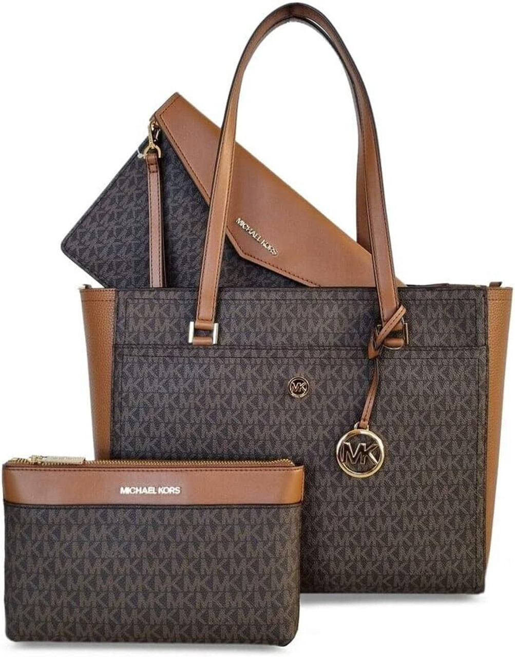 MICHAEL KORS Tan, Brown Sling Bag 30T7GM9M8V MARRONE - Price in India |  Flipkart.com