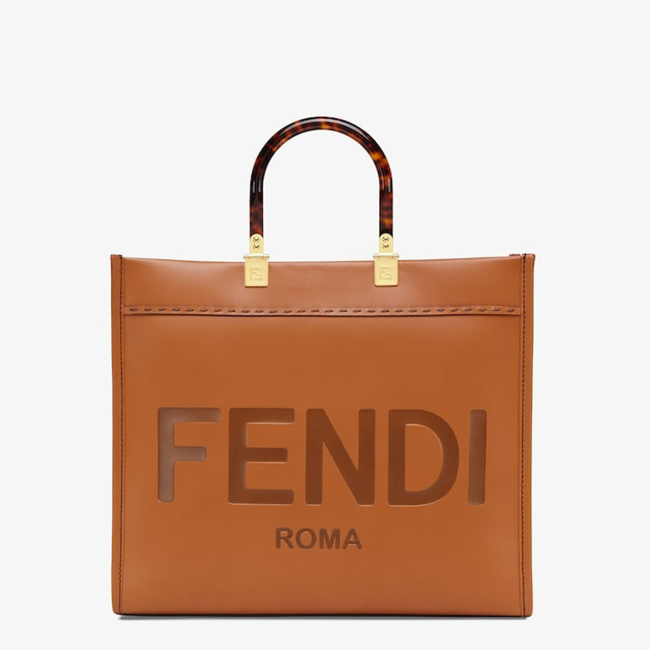 FENDI  SUNSHINE MEDIUM ショッパーバッグ 2WAY 在庫確認下さい フェンディ サンシャイン スモール レザー ブラック | Fendi