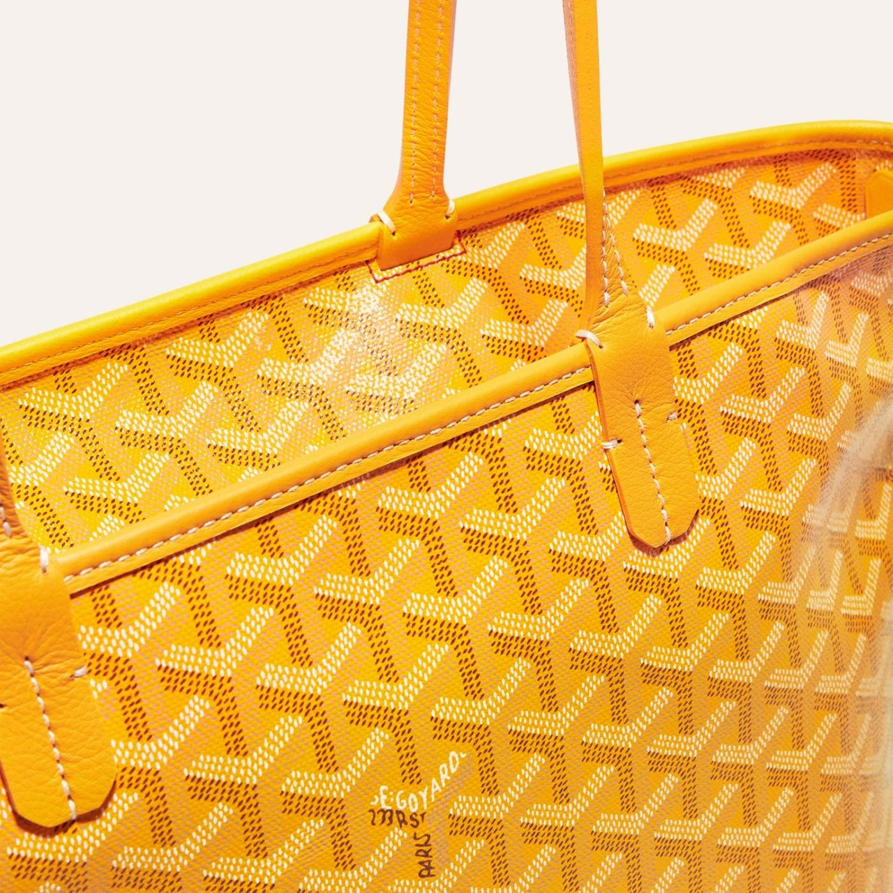 Goyard Yellow Tote Bags