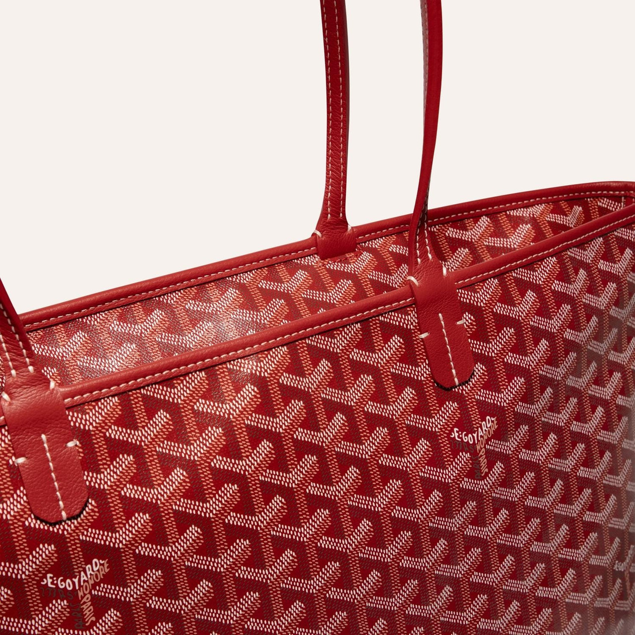 Goyard Artois MM Bag Red