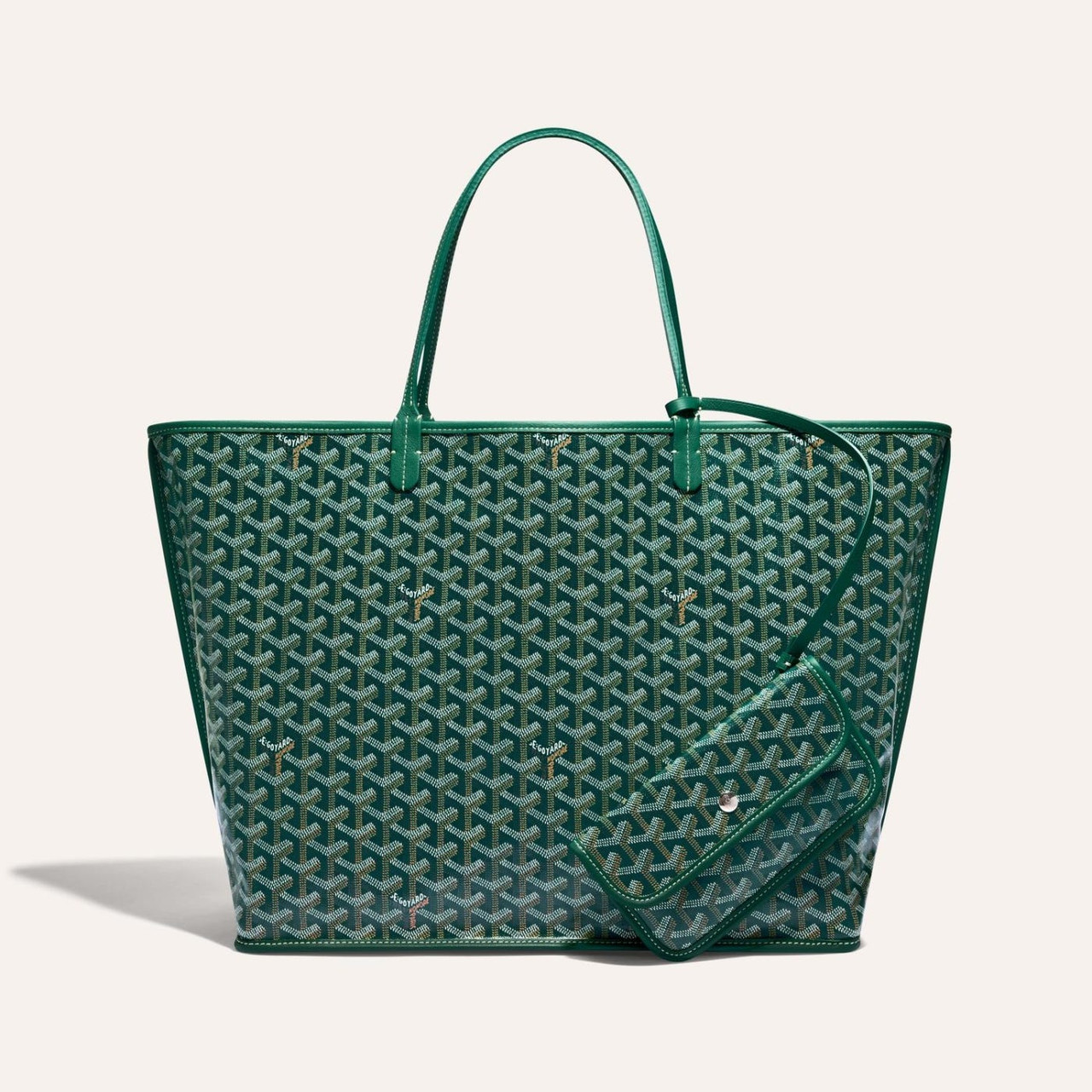 Goyard Matignon GM Wallet, Green